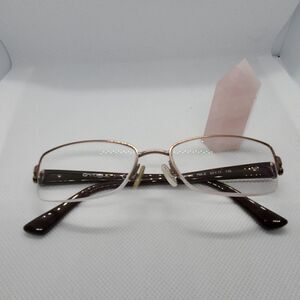 Vogue Brown Flower Prescription Glasses Frames